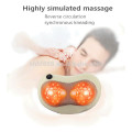 Coussin de massage sans fil chauffant rechargeable shiatsu corps masseur infrarouge oreiller de massage